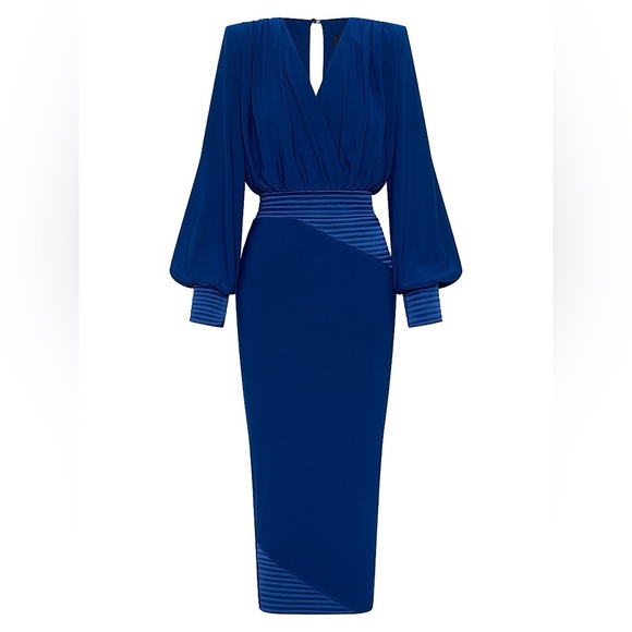 Zhivago Dresses & Skirts - ZHIVAGO Signature Lover Man Keyhole-Back Midi Dress